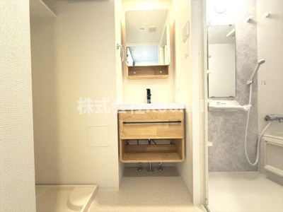 【洗面所】 | アプリーレ松屋町 | スペースが確保できる洗面所です