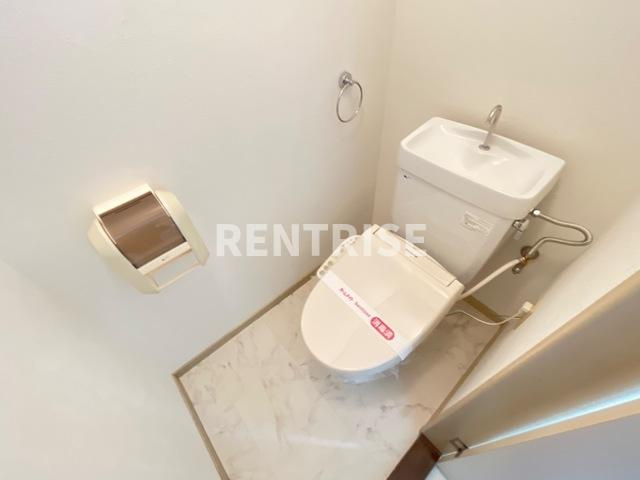 サンパレス尾崎のトイレ|シャワー付トイレ