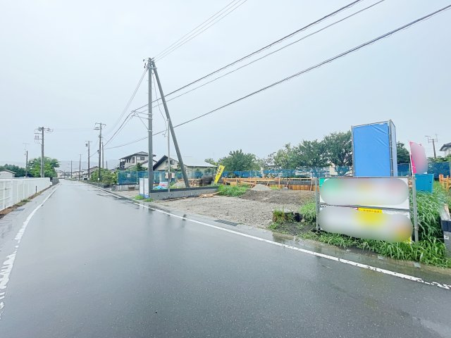 原町区西町3丁目　原町第三小・原町第一中　耐震住宅の前面道路含む現地写真