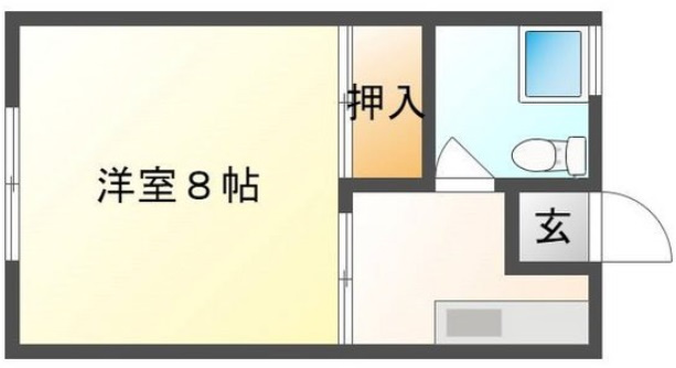 【間取り】 | 南方スチューデントハイツ