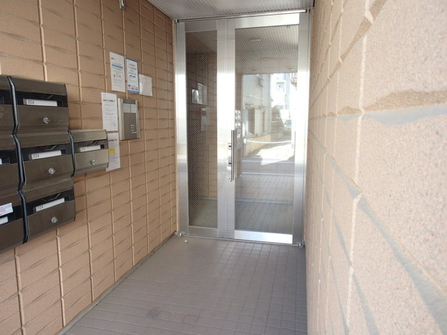 目黒区大岡山１丁目の賃貸マンションのエントランス|安心のオートロック
