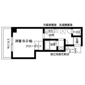 マホガニーコートの間取り