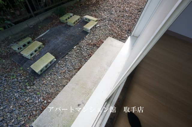 ガーデンハウス１号館のバルコニー