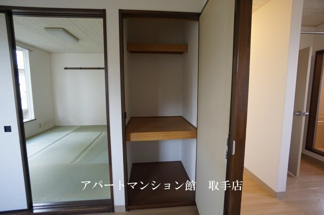 ガーデンハウス１号館の収納