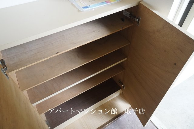 ガーデンハウス１号館の収納