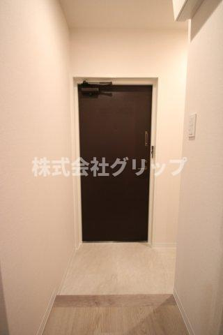 ライオンズプラザ南太田の玄関