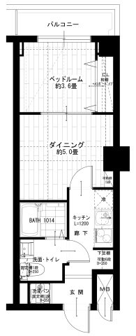 ライオンズプラザ南太田の間取り