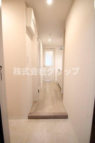 ライオンズプラザ南太田の玄関