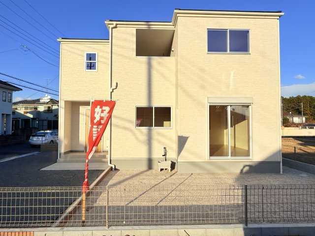 小美玉市北浦団地4期　新築戸建て　1号棟の外観