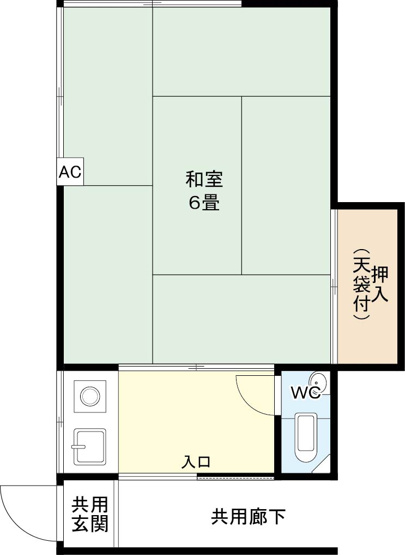 【間取り】 | 中島アパート