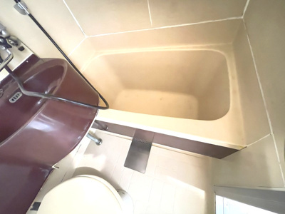 【浴室】 | 大和ハイツ | 落ち着いた空間のお風呂です