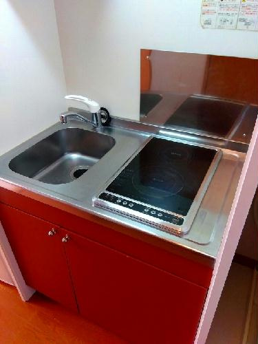 レオパレスれいめいのキッチン