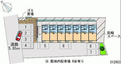 【駐車場】 | レオパレスアムールハウス | 画像4
