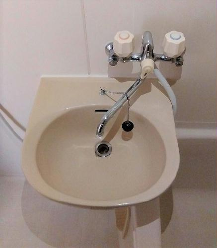 レオパレスアムールハウスの洗面所