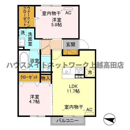 ラグナタウン南城の間取り|間取図