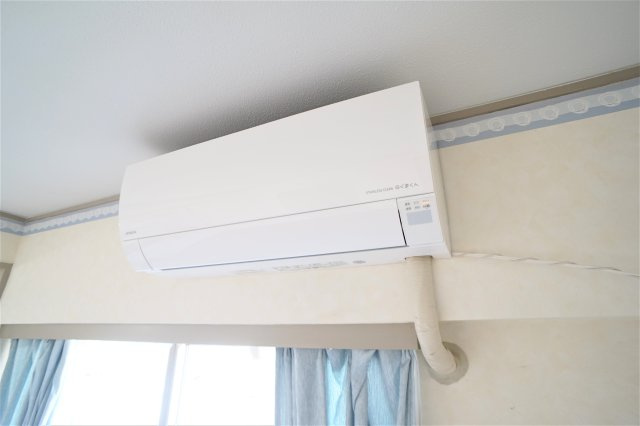 ハイツエバグリーン２号棟の設備|エアコンは新品が付いてます