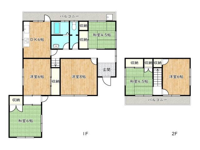 【間取り】 | 姫路市田寺東2丁目／中古戸建