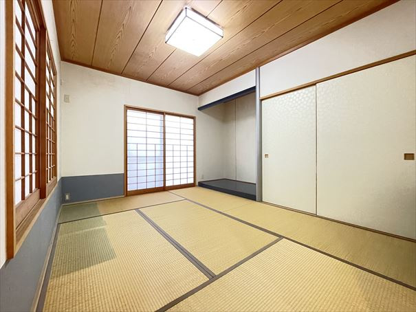 【和室】 | 古賀市舞の里5丁目　戸建て | 1階6帖の和室は、ライフスタイルに合わせて様々な使い方ができます♪