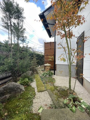 【庭】 | 古賀市舞の里5丁目　戸建て | 綺麗に整備されたお庭はご家族の憩いの場にも♪