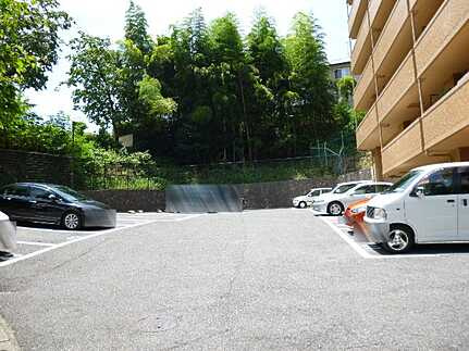 ライオンズヒルズ田方の駐車場