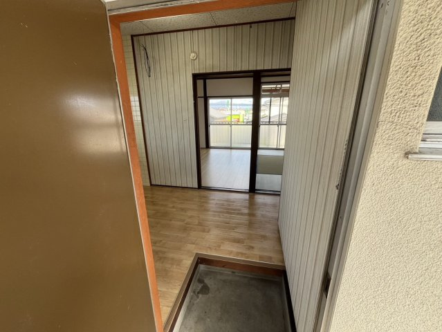 コーポ土山の玄関