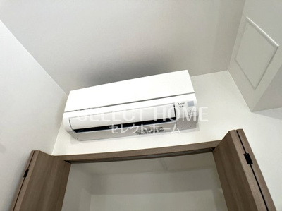 【設備】 | S-RESIDENCE岡崎公園aureate | エアコン付き