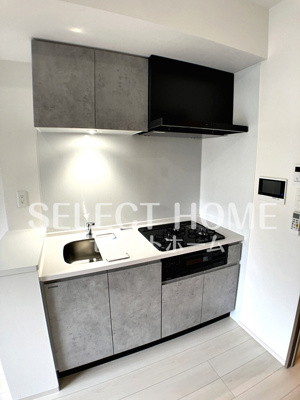 【キッチン】 | S-RESIDENCE岡崎公園aureate | コンパクトなキッチンで掃除もラクラク