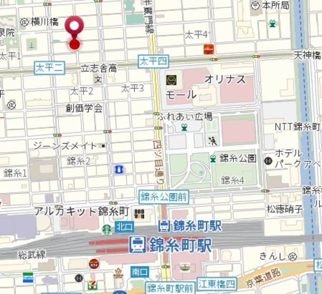 高瀬ビルの地図|★案内図★