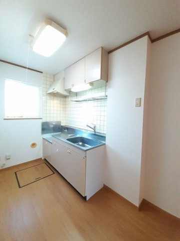 メゾンソレイユ　Ｂのキッチン|キッチンでお料理をお楽しみください