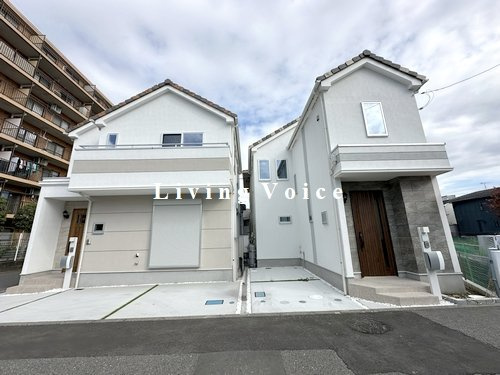 【外観】 | 【仲介手数料０円】厚木市妻田北3丁目4期　新築一戸建て　全2棟 | 1号棟　厚木市妻田北3丁目4期　新築一戸建て　全2棟