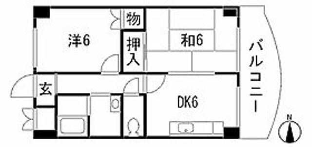 グリーンルーフの間取り