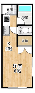 【間取り】 | メゾン昴パート2