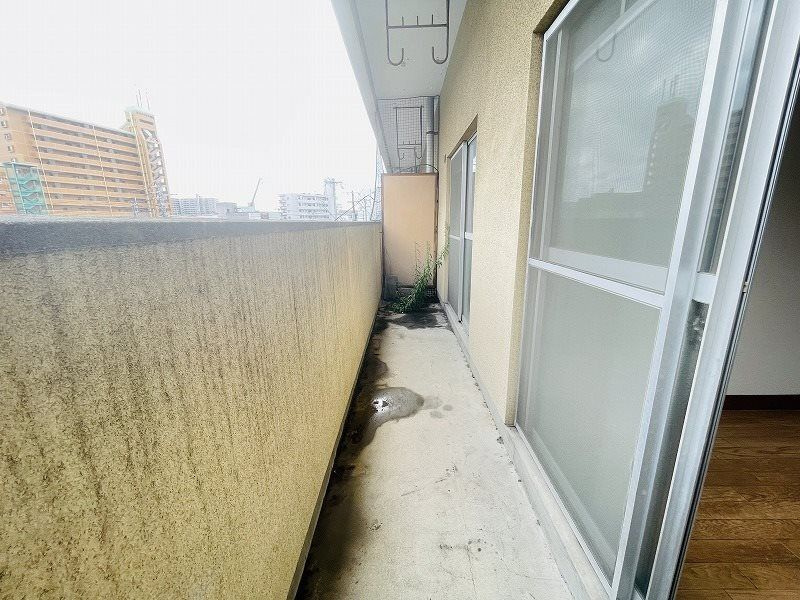 久留米中央ビル のバルコニー