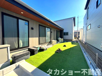 【庭】 | 袖ケ浦市袖ヶ浦駅前2丁目　平屋住宅