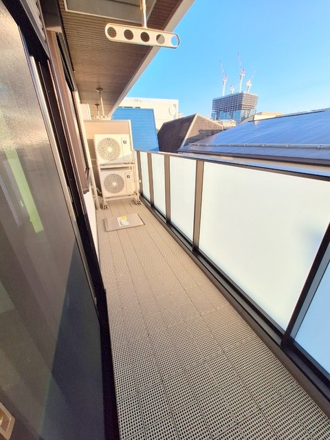エクレット西品川のバルコニー
