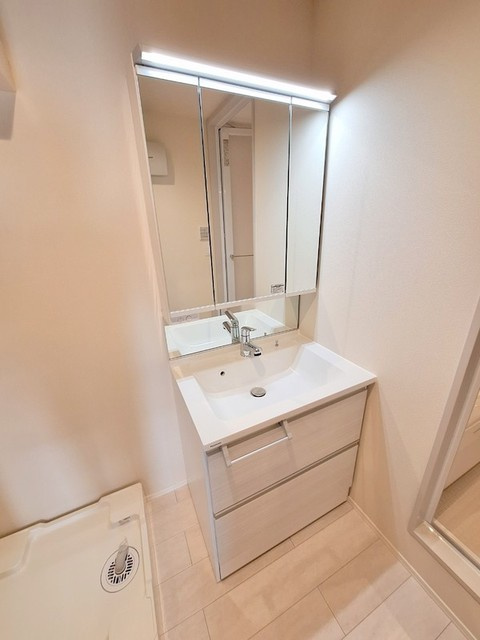 エクレット西品川の洗面所|★独立洗面台★