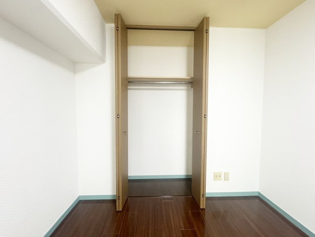 【収納】 | クローゼット付きのお部屋はすっきりと生活できます。