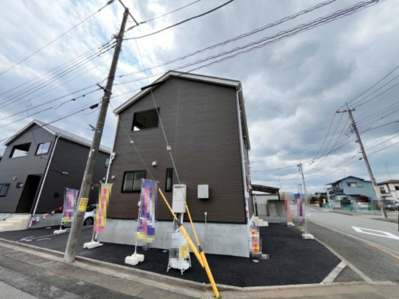 祝　成約済み　八王子市　犬目町　新築戸建て　３７期の前面道路含む現地写真|～仲介手数料無料☆八王子ひなた不動産～八王子市犬目町　新築戸建て
