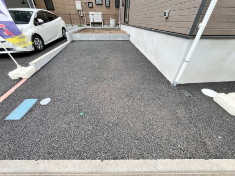祝　成約済み　八王子市　犬目町　新築戸建て　３７期の駐車場|～仲介手数料無料☆八王子ひなた不動産～八王子市犬目町　新築戸建て
