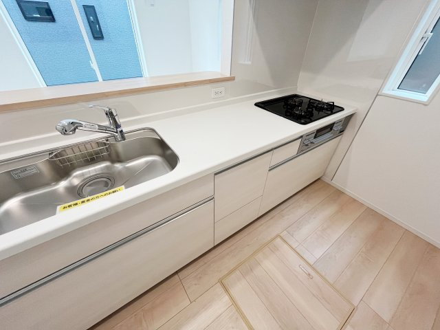 『八王子市新築戸建て』八王子市犬目町96【仲介手数料無料】　３７期のキッチン|～仲介手数料無料☆八王子ひなた不動産～八王子市犬目町　新築戸建て
