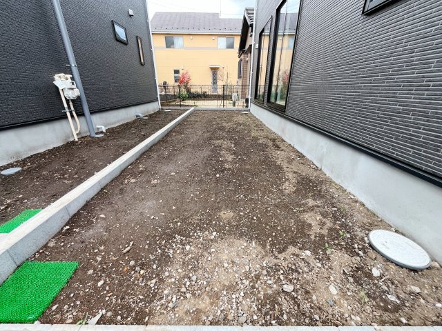 『八王子市新築戸建て』八王子市犬目町96【仲介手数料無料】　３７期の庭|～仲介手数料無料☆八王子ひなた不動産～八王子市犬目町　新築戸建て
