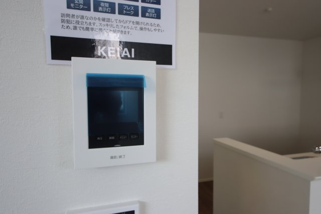 《仲介手数料無料》緑区原山４丁目142-3(全1戸)新築一戸建てリガーレのセキュリティ|撮影日 2025年6月9日 9:20 晴れ