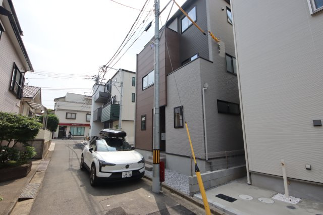 《仲介手数料無料》緑区原山４丁目142-3(全1戸)新築一戸建てリガーレの外観|撮影日 2025年6月9日 9:20 晴れ