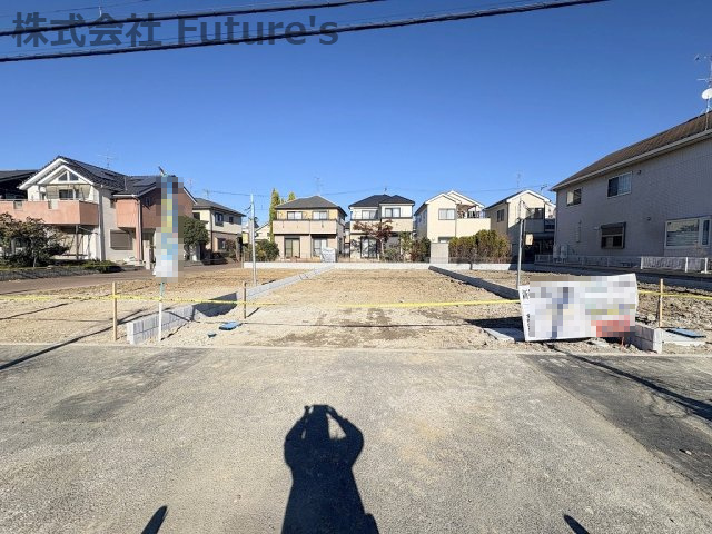 吉川市美南1丁目　新築戸建　全3棟　3号棟の外観|現地の写真になります。