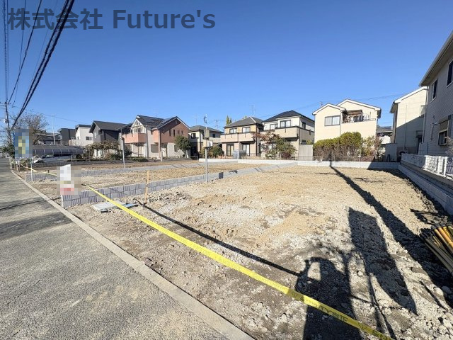 吉川市美南1丁目　新築戸建　全3棟　3号棟の外観|現地の写真になります。