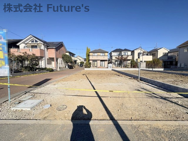 吉川市美南1丁目　新築戸建　全3棟　3号棟の外観|1号棟・現地の写真になります。