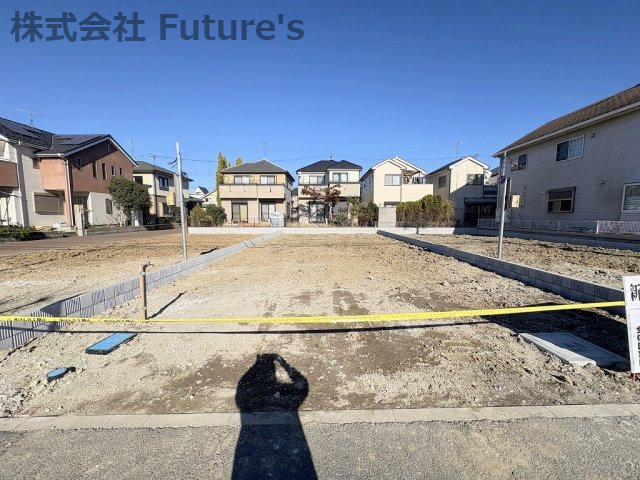 吉川市美南1丁目　新築戸建　全3棟　3号棟の外観|2号棟・現地の写真になります。
