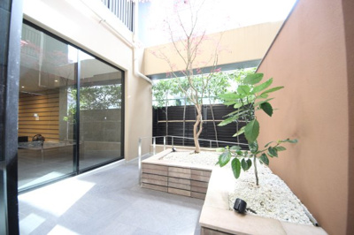 【その他共用部分】 | レ・ジェイド浜大津 | 共有部中庭