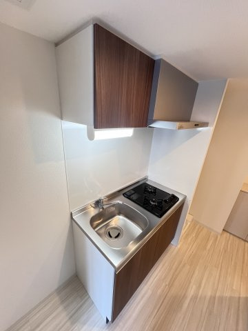 大阪市城東区東中浜１丁目の賃貸マンションのキッチン