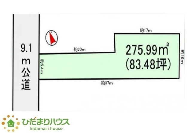 【土地図】 | 水戸市大工町　売地　83坪 | 近隣に商業施設多数あり
